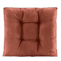 Loungekussen Florence rug - terracotta - 73x73 cm - thumbnail