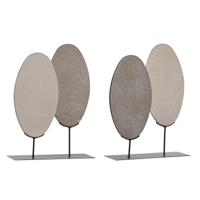 Decoratieve figuren DKD Home Decor Beige Lichtbruin Modern 27 x 8 x 35,5 cm (2 Stuks) - thumbnail