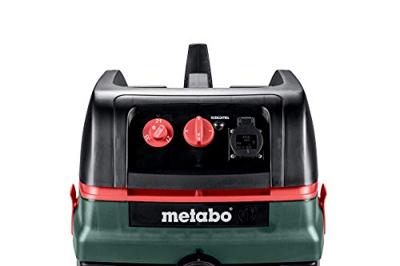 Metabo ASR 25 M SC 602070000 Nat- en droogzuiger 25 l Stofklasse M gecertificeerd, Automatische filterreiniging