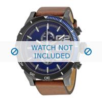 Horlogeband Diesel DZ4312 Leder Bruin 24mm - thumbnail