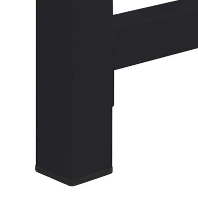 Wasmachine Pedestal 2 pcs Zwart 64 x 55 x 32.5 cm Staal