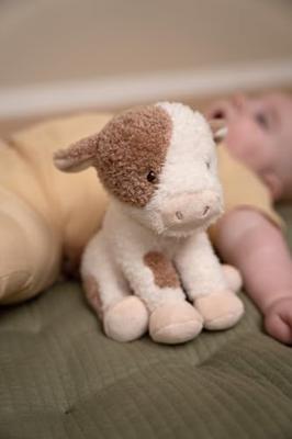 Little Dutch Little Farm knuffel koe - 17 cm