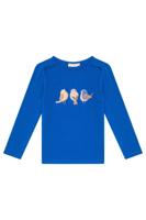 Someone Meisjes t-shirt LS - Donker kobalt blauw - thumbnail
