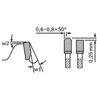 Bosch Accessories Expert for Aluminium 2608644112 Cirkelzaagblad 254 x 30 x 2 mm Aantal tanden: 80 1 stuk(s) - thumbnail