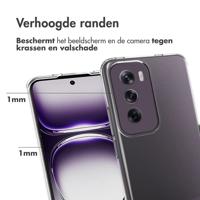 Accezz Clear Backcover Oppo Reno 12 Telefoonhoesje Transparant - thumbnail