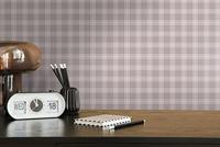 Architects Paper Art of Eden - Grijs - Geruit Behang - 390646 - thumbnail