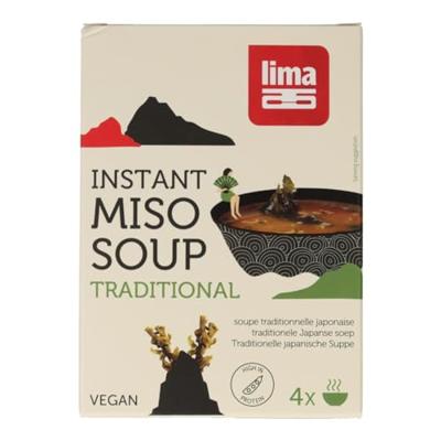Instant miso soep 4 x 10 gram Instant miso soep 4 x 10 gram