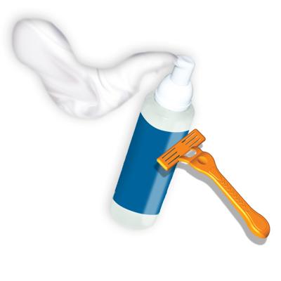 Ses tiny talents scheren in bad met foam hypoallergeen