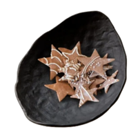 Schaal metaal - schaal Gallery Noir - schaal zwart - thumbnail