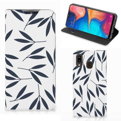 Samsung Galaxy A30 Smart Cover Leaves Blue Samsung Galaxy A30 Smart Cover Leaves Blue