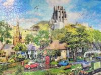 Below Corfe Castle Puzzel 1000 Stukjes - thumbnail