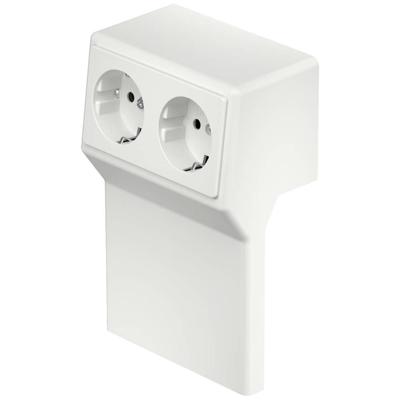 OBO Bettermann RD 2GT40105 rws Inzetstuk voor stopcontact voor Accessoires voor elektroplintsysteem Zuiver wit 1 stuk(s)