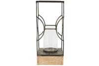 Theelichth Dido L grijs - thumbnail