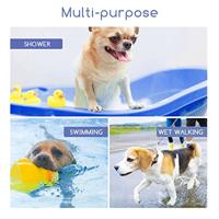 Nobleza Badjas voor hond en kat - Microvezel - Maat S - 40 cm - Blauw - thumbnail