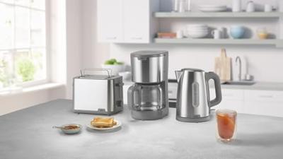 Braun WK 1500 GY Waterkoker BPA-vrij Aantal/Volume: 1.7 l Grijs