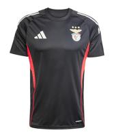 adidas Benfica Trainingsshirt 2025-2026 Zwart Wit Rood - thumbnail