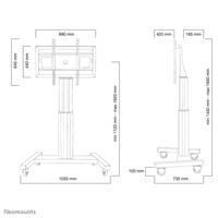 Neomounts PLASMA-M2500SILVER meubel - thumbnail