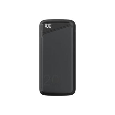 Goobay Goobay 53939 Powerbank 20000 mAh, Quick Charge, Power Delivery, LED-Anzeige Powerbank 20000 mAh LiPo Zwart Statusweergave