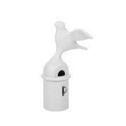 Alessi Reserve Vogelfluit - voor fluitketel 9093 - Wit - thumbnail