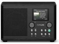 Pure Classic H4i Black-Black Ash EU/UK Zakradio Internet, DAB+, FM DAB+, Bluetooth, USB, MP3, Internetradio Zwart, Es - thumbnail