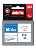 Activejet AE-603CNX inkt (vervanging Epson 603XL T03A24; Supreme; 14 ml; blauw) - thumbnail