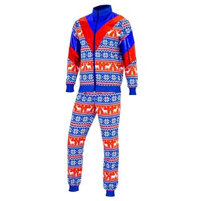 Kerst Trainingspak Rood Blauw Unisex