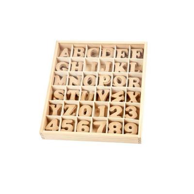 Letters en cijfers Creativ Company 4cm 288 stuks MDF