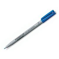 Staedtler Foliestift Lumocolor M non-permanent 315 315-3 Blauw - thumbnail