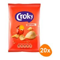 Croky - Naturel Chips - 20 Minizakjes - thumbnail