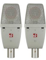 SE Electronics T1P grootmembraan condensatormicrofoon (set van 2) - thumbnail