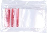 OFFICE products gripsealzakje, transparant, pak van 100 stuks, ft 60 x 80 mm - thumbnail