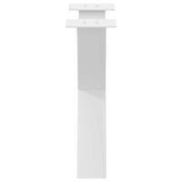 Salontafelpoten 2 st X-vormig 60x(42-43) cm staal wit - thumbnail