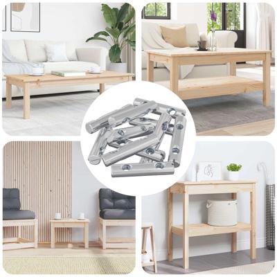 VidaXL Moer 413 pcs verzinkt 60 x 12 mm ijzer