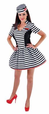 Boeven carnavalskostuum vrouw Ella