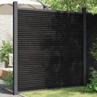 Schuttingpaneel 173x186 cm HKC grijs - thumbnail