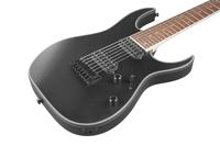 Ibanez RG7421EX Black Flat 7-snarige elektrische gitaar - thumbnail