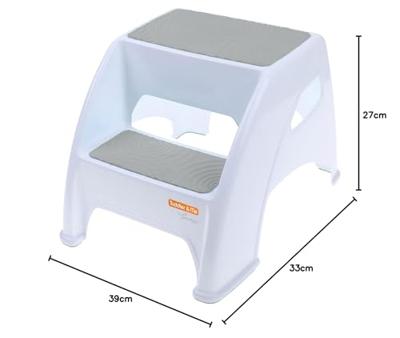 Opstapje - DREAMBABY - Toddler & Me 2 Up - Antislip en gestructureerd - Tot 145kg voor kleintjes en volwassenen - Grijs