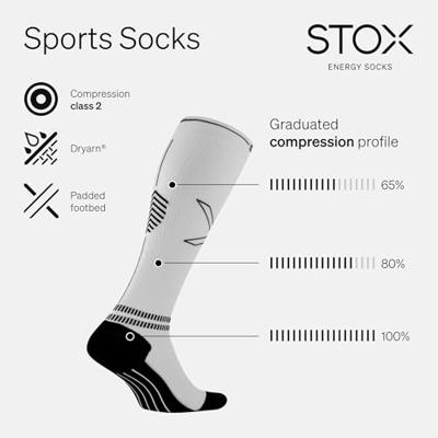 STOX Compressie Sports Sokken Heren