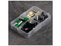 Quadrios 2010C394 Assortiment adereindhulzen 4 mm², 6 mm², 10 mm², 16 mm² Deels geïsoleerd 45 stuk(s) - thumbnail