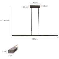 Steinhauer Design hanglampZelena grijs - 1482ST - thumbnail