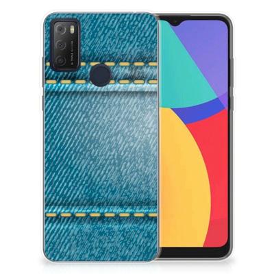 Alcatel 1S (2021) | Sillicone Back Cover | Jeans