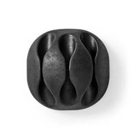 Nedis Kabelmanagement | Click & Go | 4 Stuks | 3 Sleuven | 5.3 mm | 1 stuks - CMGC20034BK CMGC20034BK - thumbnail