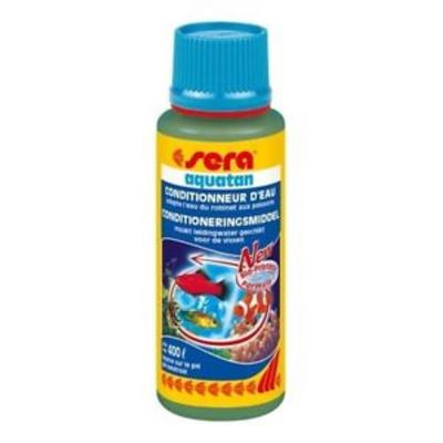 Sera Aquatan 100 ml - Snelle Waterbehandeling Aquarium, Neutraliseert Chloor & Metalen