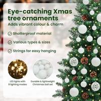 VidaXL Slanke kerstboom groen 150 cm pvc en massief dennenhout - thumbnail