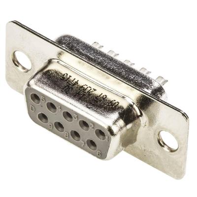 HARTING 09672094715 D-sub female connector 180 ° Aantal polen: 9 Soldeerkelk 1 stuk(s)