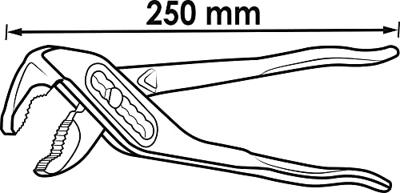 Vigor V1426N Waterpomptang 250 mm
