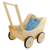 Houten poppenwagen Nostalgia - thumbnail