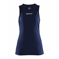 Craft 1912170 Rush Slim Singlet Wmn - Navy - L - thumbnail