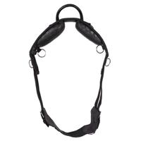 Pagony Longeersingel met handgreep zwart maat:pony - thumbnail