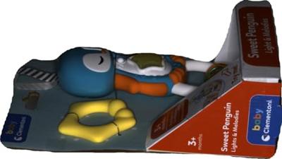 Clementoni baby pinguïn rammelaar + licht en geluid - thumbnail